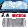 Car Front Window Sunshade Anti-UV Protection Covers Shade Sun Protector Windshield Visor Cover Auto Curtain Sunshade Accessories