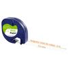 Paper Tape - Phonillico® - 91200 - Compatible with Dymo LetraTag - 12mm X 4m - White Label
