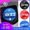 2026 Hot For Volkswagen VW Car Fuel Tank Caps Fuel Filler Door Cover Accessories for Volkswagen GTI Logo Passat Tiguan Beetle Sa