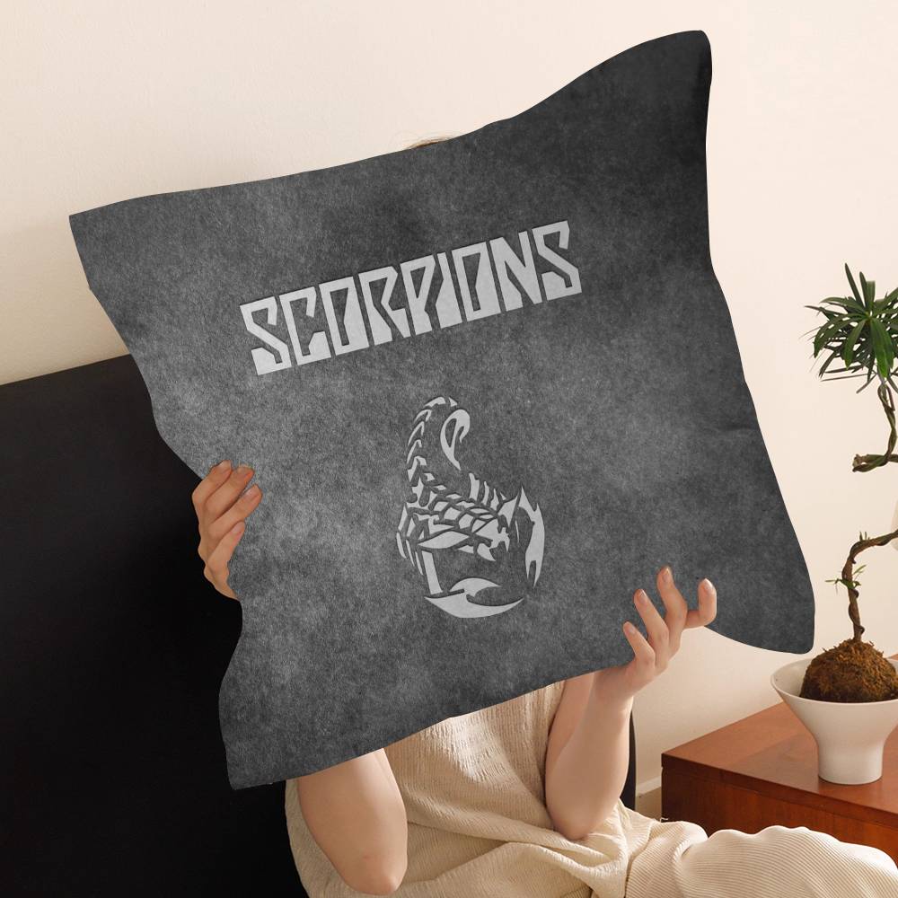 Чехол для подушки Hard Rock Band S-Scorpions Чехол для подушки Декор Наволочка Печатный чехол для подушки для дивана
