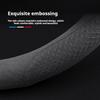 AABHK1 Leather Car Steering Wheel Cover for Chevrolet Chevy Malibu Spark tracker Cruze Sonic Camaro Equinox Volt Seeker Accessories