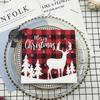 20pcs/Pac 33*33cm 2-Ply Disposable Party Napkin Christmas Pattern