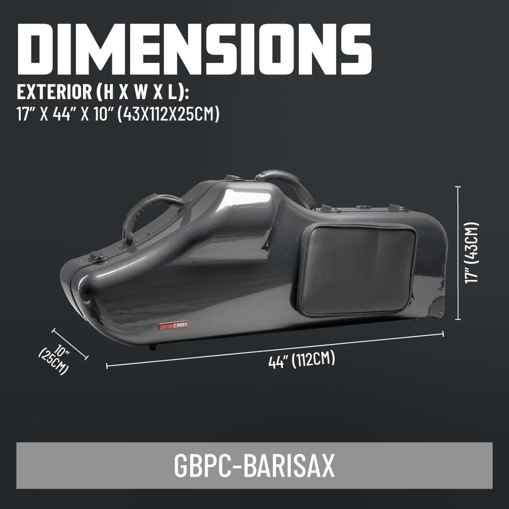 GATOR Жесткий чехол для баритон-саксофона ABS Exterior Presto Series GBPC-BARISAX [ ]