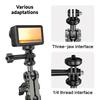 Support de caméra à ventouse LRBH pour DJI Osmo Pocket 3/4/4p, support de voiture à ventouse puissante de 80 mm, en alliage d'aluminium,