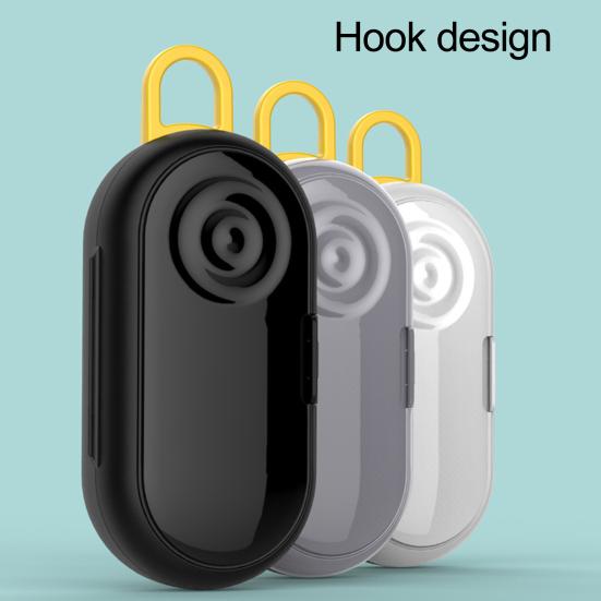 Mini Portable Pill Box Durable Construction 3 Grids Easy To Carry Multipurpose Tablet Medicine Organizer Earplugs Protector Case