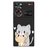 Для ZTE nubia Z60 Ultra 5G Чехол Силиконовый Модный Космический Волк TPU Расписной Coque Funda для Nubia Z60Ultra 5G NX721J Чехол Защитный