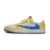 Travis Scott x Jordan Air Jordan 1 Lightning Travis Scott X AJ1 Low Коллаборация DZ4137-700(Команда1677- )