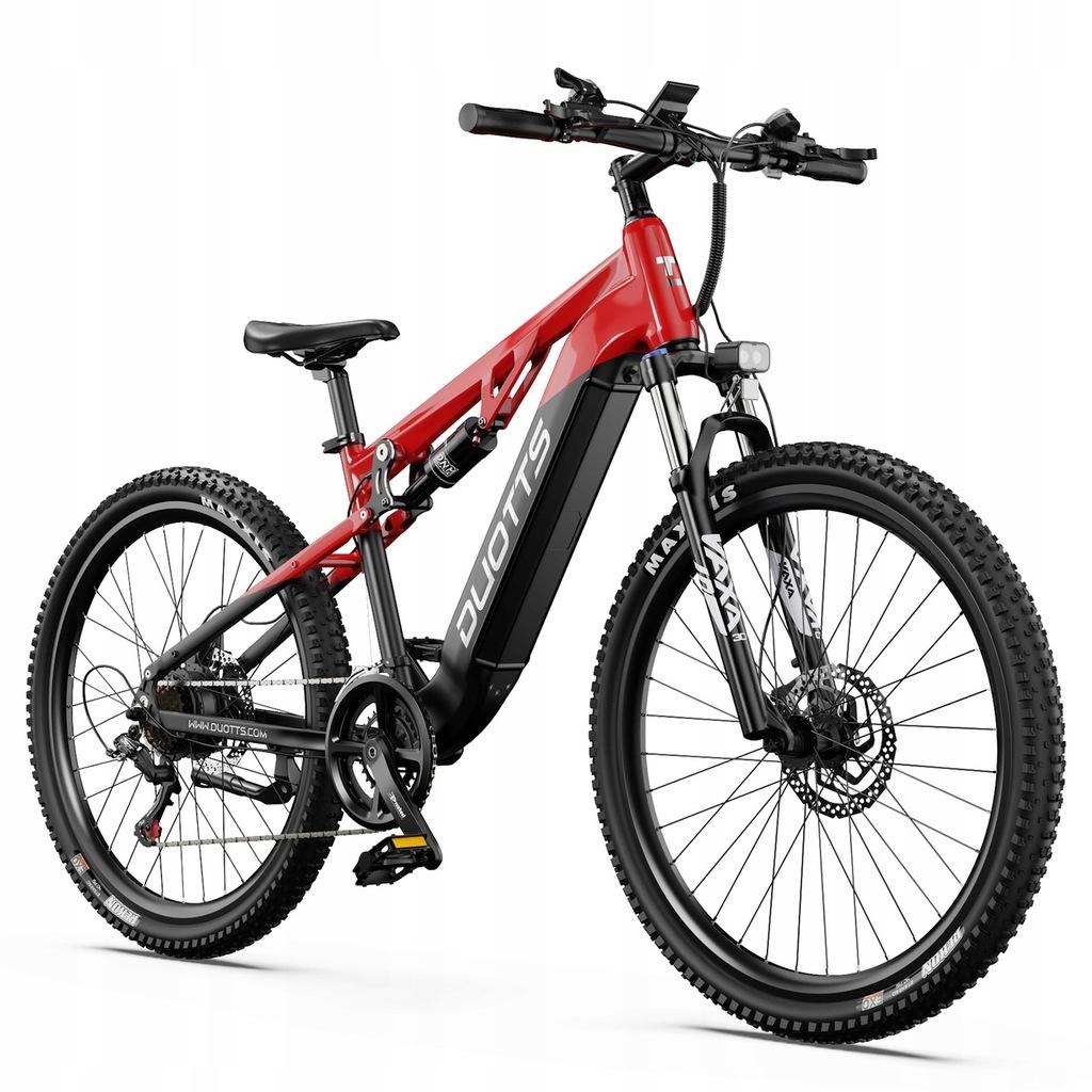 Electric bicycle Duotts E29, peak 720W motor, 48V 13.5AH battery, top speed 40 km/h, cruising range 90km, 27.5x2.6 inch tires