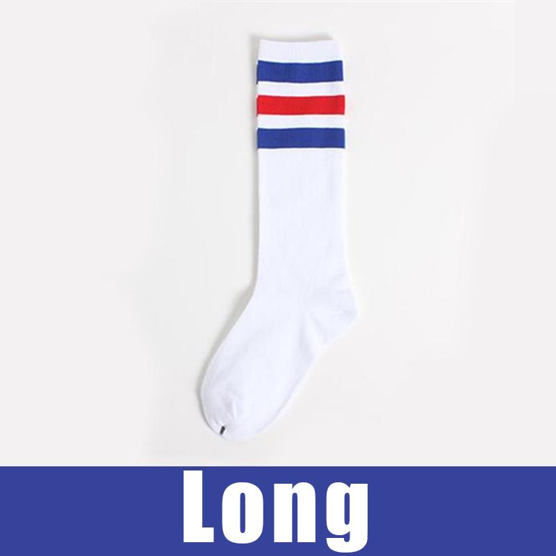 New Men/Women 3 Three Stripes Cotton Socks Retro Old School  Hiphop Skate Long Short  Meias  Harajuku White Black Winter Cool