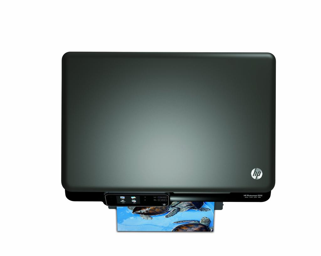 HP Photosmart 5510, совместимый со смартфоном, ePrint, совместимый с беспроводной связью, 4-цветный независимый струйный многофункциональный принтер формата A4 CQ181C#ABJ