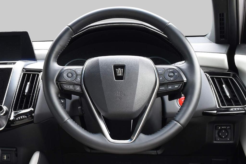 SecondStage Toyota Crown 220 Series Steering Panel Under Piano Black/T506BLK