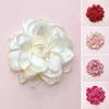 10cm Rose Fabric Flower Accessory Women Versatile Corsage Hair Clip Suit Lapel Clothing Bags DIY Corsage