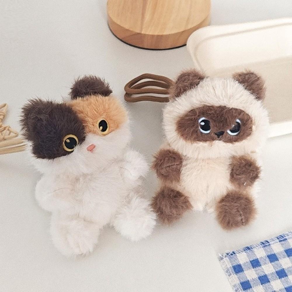 Plush Cat Bag Pendant Soft Fluffy Backpack Charm New Pendant Charm Bag Decoration