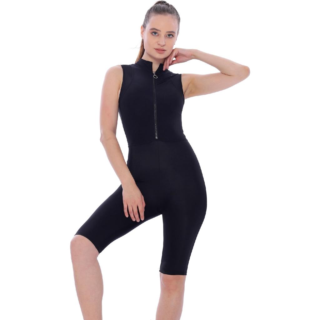 Women's Shorty Short Scuba Sailing Rafting Surf Swimming And Wetsuit Suit Black 1.5 Mm