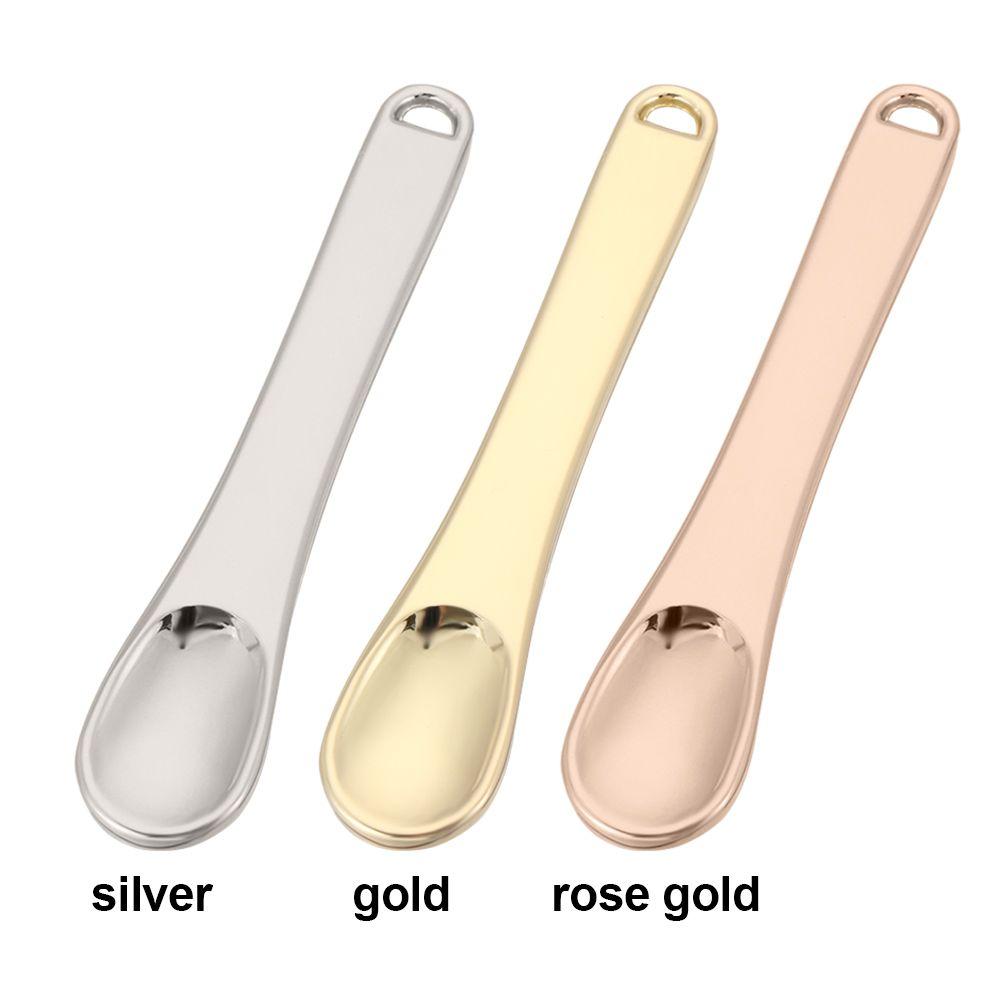 Face Mask Beauty Scoop Makeup Reusable Scoop Mini Spoon Cosmetic Metal