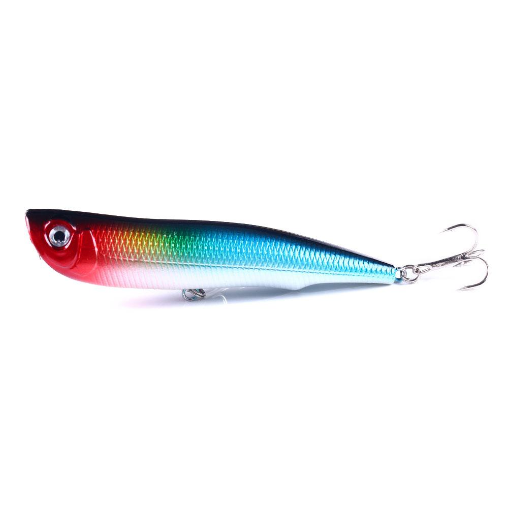 1pc Hengjia 10.5cm Topwater Floating Popper Fishing Bait ABS Hard Plastic Minnow Crankbait Lure
