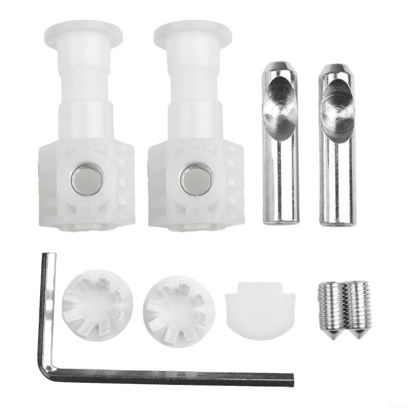 Wall Mount Toilet Fixing Bolts Kits Fasteners Toilet Hanging Screws Bidet Attachments Fixing Metal Bolts Hardware