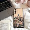Чехол для телефона F-Fairy Comics TailS Аниме для Samsung S25,24,23,22,30,21,10,9,Ultra,Plus,Lite,FE,4,5 G Мягкий черный чехол