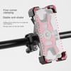 Non-slip Bicycle Cell Phone Bracket Adjustable 360 Rotatable Bike Phone Holder Motorbike