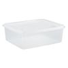 Shinki Synthetic Tombow Natural Jumbo Seal Storage Container, Antibacterial, Large Capacity, 21L, 45.5cm Wide X 37cm Deep X 16cm High, Made In Japan