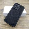 Luxury Cooling Heat Dissipation Magsafe Magnetic Phone Case For iPhone 16 15 14 Plus 13 12 11 Pro Max Breathable Grid Mesh Cover