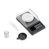 Digital Pocket Scale 10/20/50g 0.001g Mini Jewelry Gold Lab Carat Powder Weigh Scales with Calibration Weights Tray