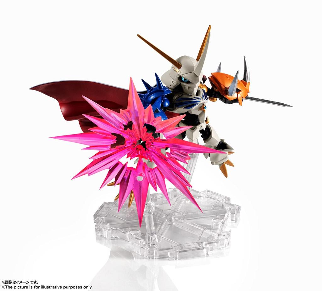 TAMASHII NATIONS NXEDGE STYLE Digimon Adventure Omegamon Color 100 мм окрашенная подвижная фигурка [DIGIMON UNIT] - Специальная версия - Приблизительно. АБС и ПВХ