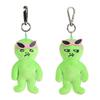 Оригинальный креативный плюшевый брелок в виде злого инопланетянина, милый причудливый мультяшный аксессуар для куклы