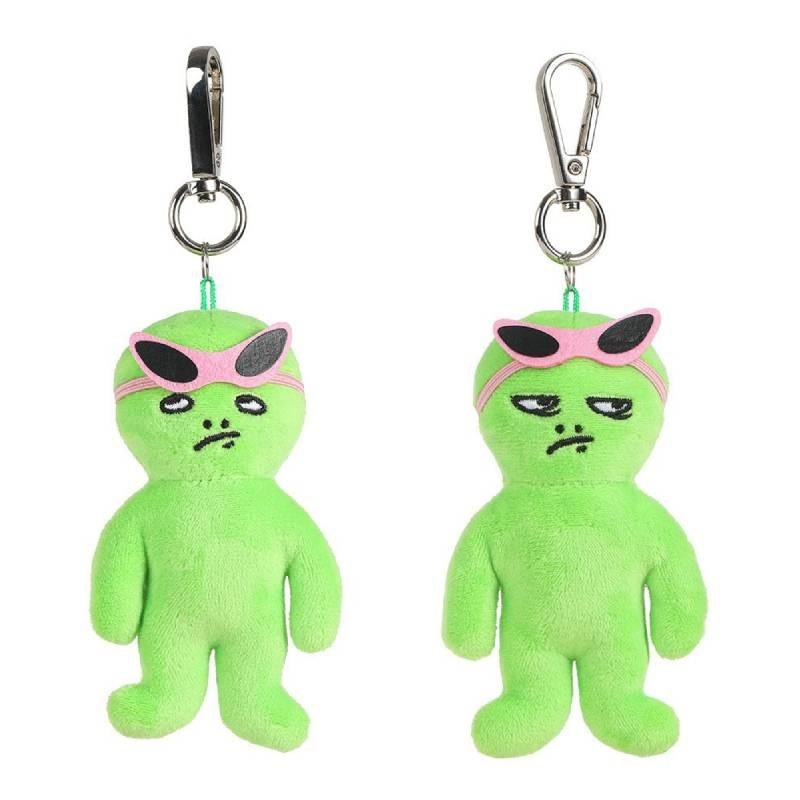 Оригинальный креативный плюшевый брелок в виде злого инопланетянина, милый причудливый мультяшный аксессуар для куклы