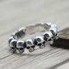 Панк Кольцо Череп для Мужчин/Женщин Анти Металл Цвет Хип-Хоп Девушки Парни Крутые Аксессуары для Пальцев Личность Подарок Горячие Ювелирные Изделия