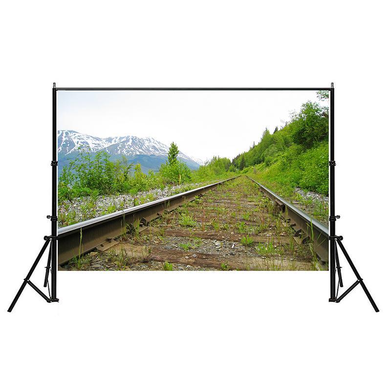 Railway Landscape Backdrop for Studio,Live Streaming,Parties Decor,Bedroom,Office,Background Tapestry