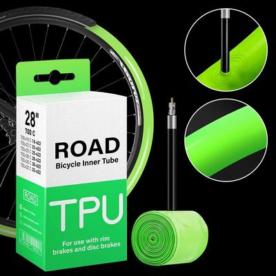 700C 700 X 18 23 25 28 30 32 CYCLAMI Велосипедная камера TPU 45 мм/65 мм/85 мм Материал TPU Дорожный велосипед Камера для велосипеда