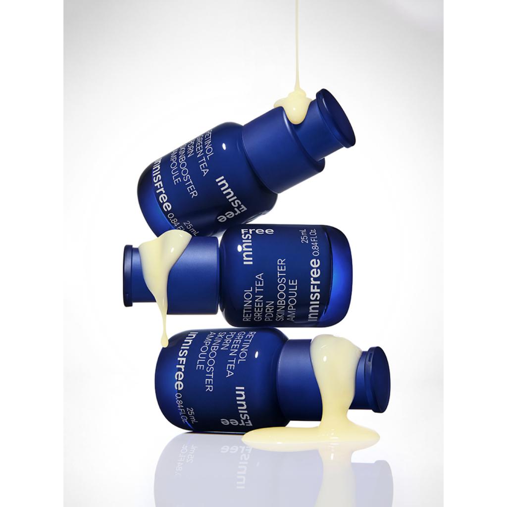 Innisfree Ретинол Зеленый чай PDRN Skinbooster Ампула (25 мл / 40 мл)