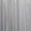 150cm Width Glitter Laser Polyester Fabric Iridescent Holographic Wedding Party Background Doll Clothing Decoration Material DIY