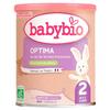 Babybio Optima 2 De 6 À 12 Mois Au Lait De Vache Français Bio 400 G