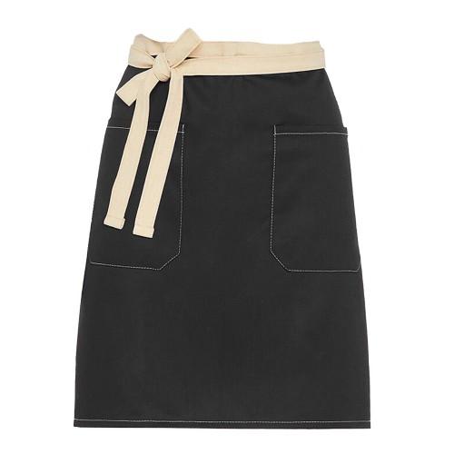 SG Accessories Bistro Santorini Contrast Pocket Short Apron
