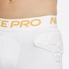 Nike Облегающие шорты Pro HyperStrong с буквенным поясом и принтом логотипа, мужские брюки, белые CW3890-100