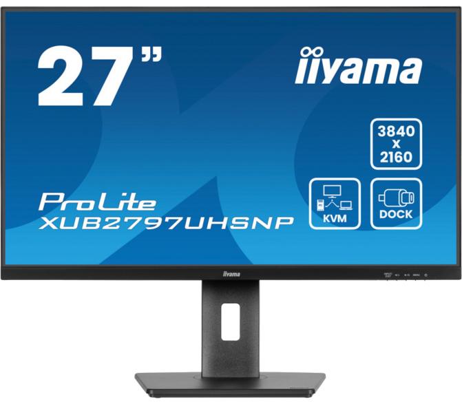 Monitor iiyama xub2797uhsnp-b1 27" 4k ips black
