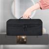 Double-layer Hair Dryer Carrying Case Portable Travel Storage Bag Universal Zipper Organizer Bag for Hair Curler Tools