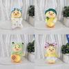 Annoying Adorable Duck Keychain Cute Cartoon Girl Backpack Decoration Doll Plush