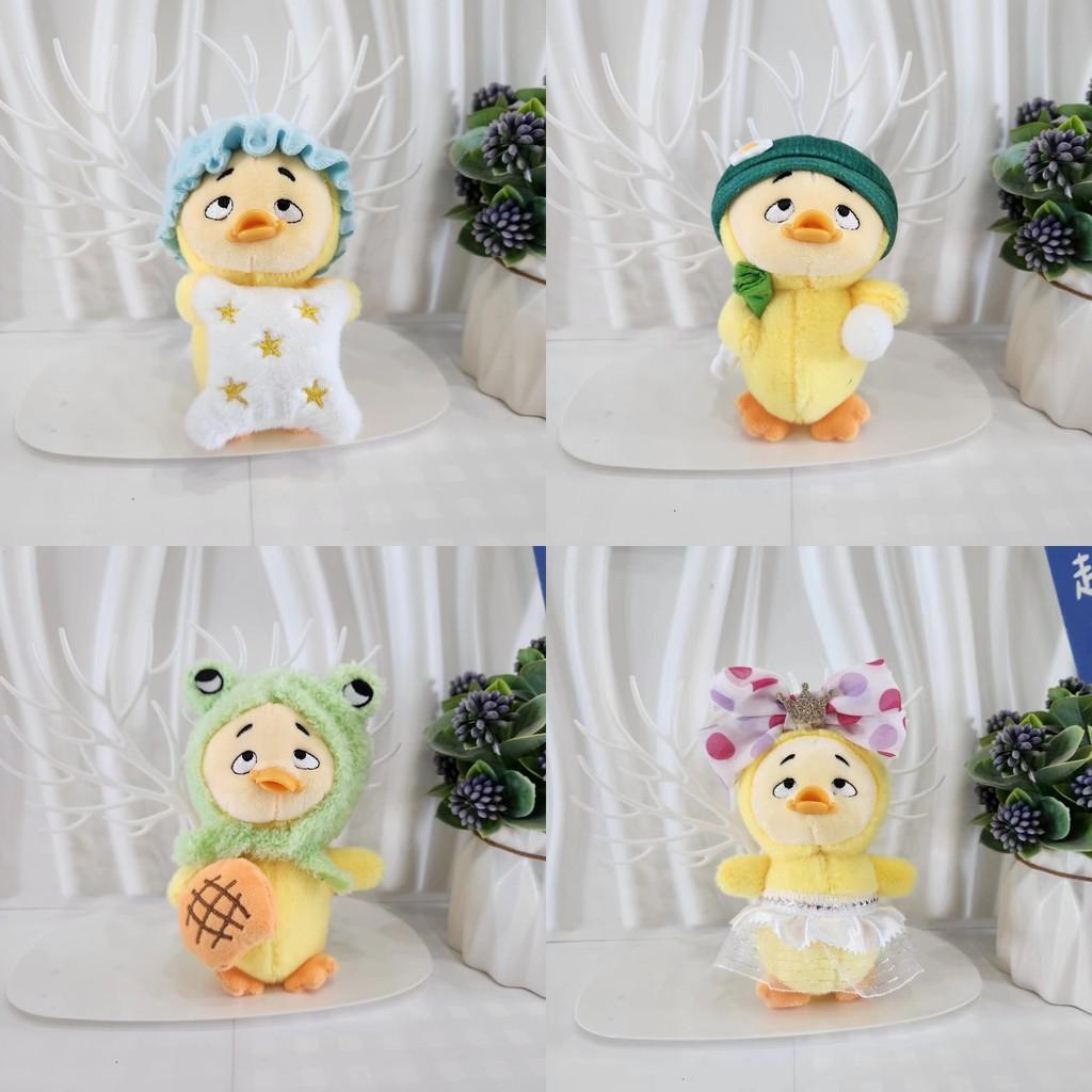 Annoying Adorable Duck Keychain Cute Cartoon Girl Backpack Decoration Doll Plush