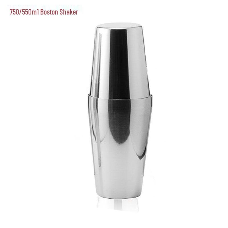 Three-Piece 304 Boston Cocktail Shaker Set for Beginners