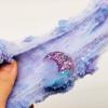 1 Набор 60 мл Лунный Снежинка Грязь DIY Игрушки-Игры для Снятия Стресса Набор Слаймов Хлопковая Масляная Грязь Пушистая Шпаклевка Неоседающая Цветная Глиняная Игрушка