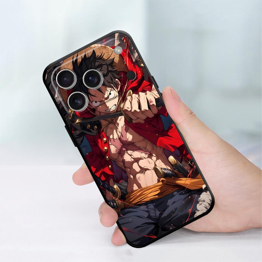Чехол для iPhone 17 Pro Max Air 14 7 8 16 15 Plus 12 11 13 Mini SE XS XR Funda Чехол для телефона Аниме OneS P-ieceS