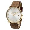 Coach Women's Elliott Unisex Leather Watch with Leather Strap 14504205