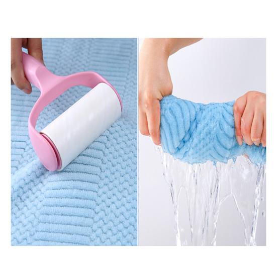 Полотенце для ванной, приятное для кожи, ультрамягкое, превосходная впитывающая способность, быстросохнущее, универсальное и удобное в использовании, набор банных полотенец