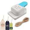 3-in-1 craft label punch, 1.5/2/2.5-inch gift label punch, DIY punch for scrapbooking craft perfume