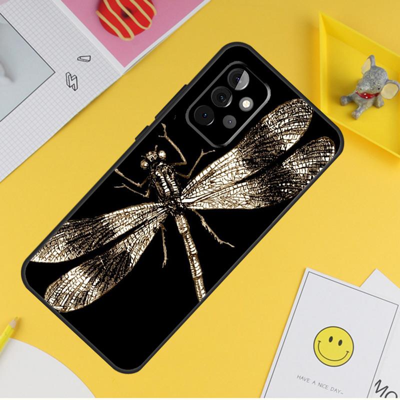 Чехол 'Стрекоза' для Samsung Galaxy A54 A34 A14 A56 A52 A53 A16 A26 A36 A55 A35 A15 A32 A12 A33 A13 A17