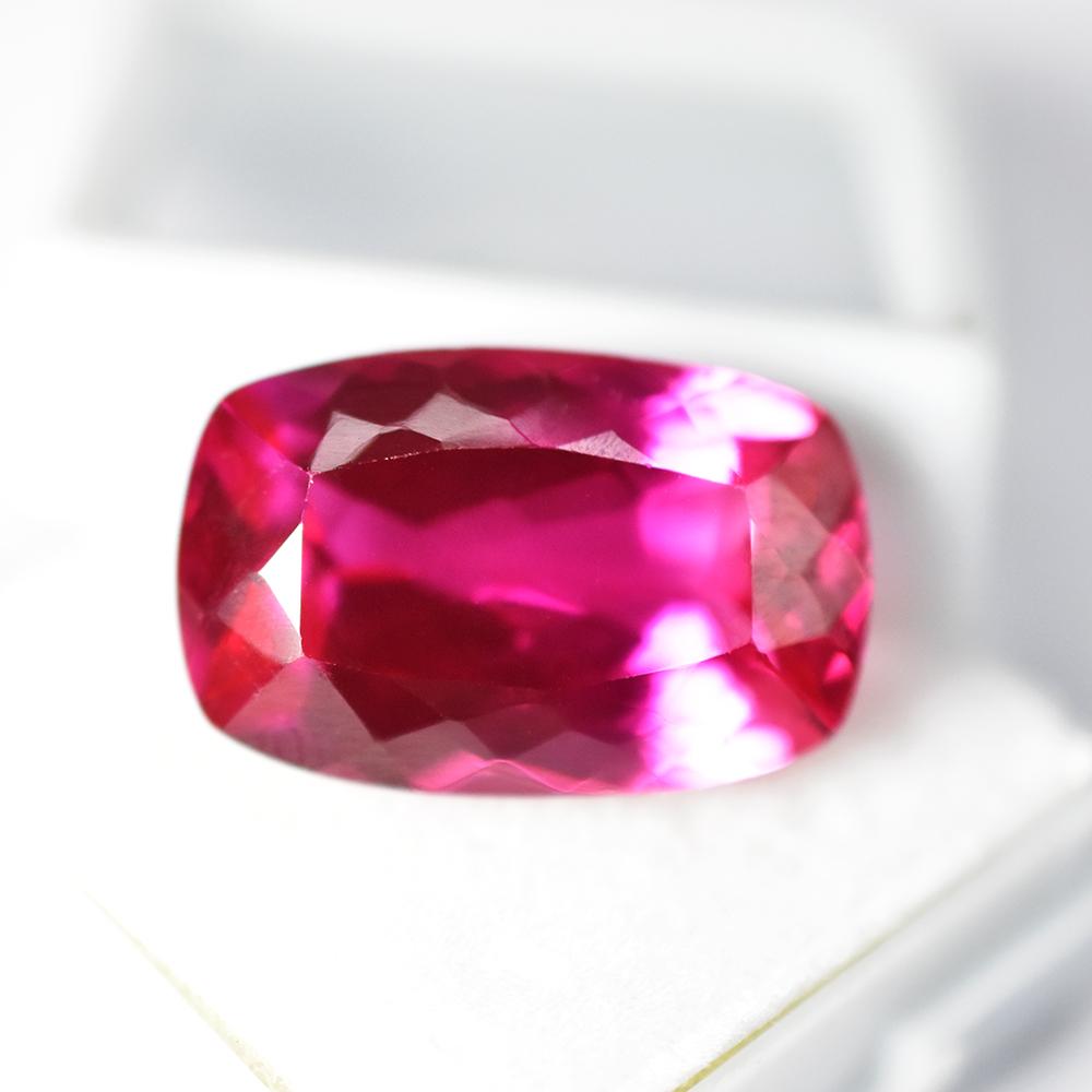 Natural Pink Sapphire Loose Gemstone 19 ct Unique Cushion Shape September Birthday Birthstone