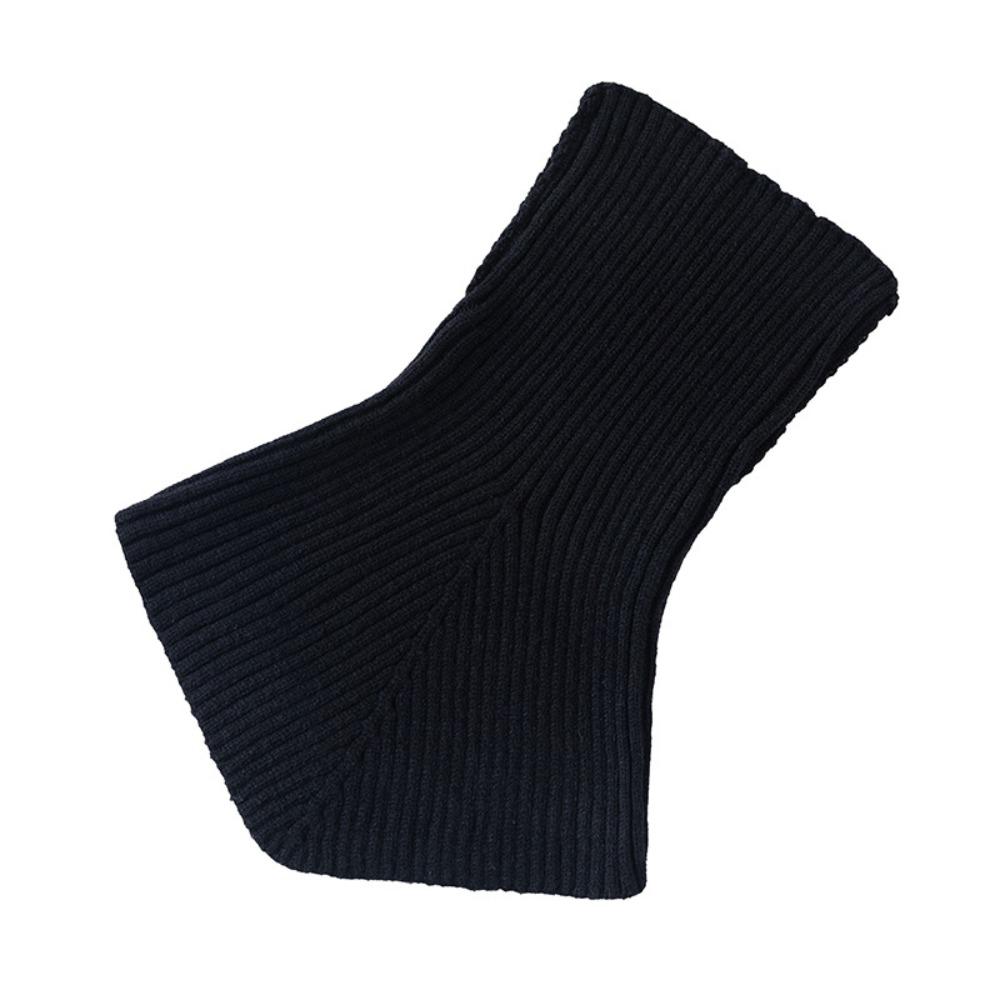 Аксессуары для украшения одежды Водолазка Ложный воротник Однотонный Шерстяной шарф Осень Зима